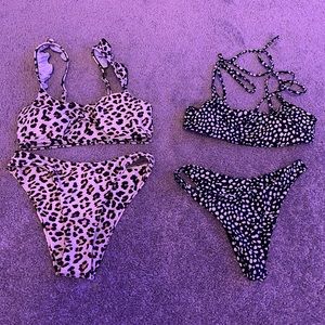 two zaful bikinis never worn
